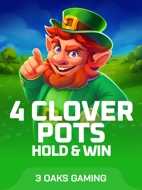 4 Clover Pots Hold and Win