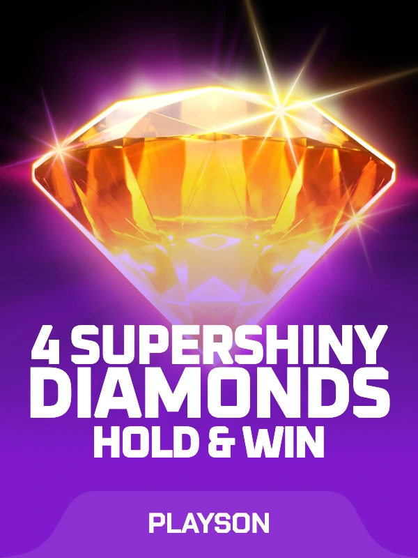 4 Supershiny Diamonds: Hold and Win